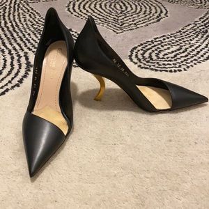 Christian Dior D-Sculpture Calfskin Pumps